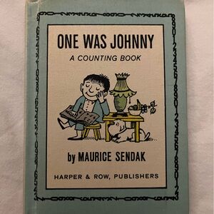 Vintage 'One Was Johnny' Book Large Format Library Edition 1962